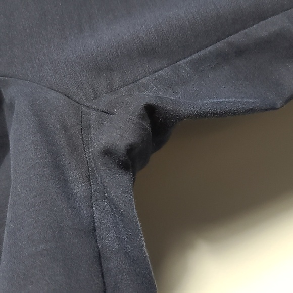 LOFT The Riviera Slim Cropped Pant in Navy Blue Size 14 - Picture 8 of 14